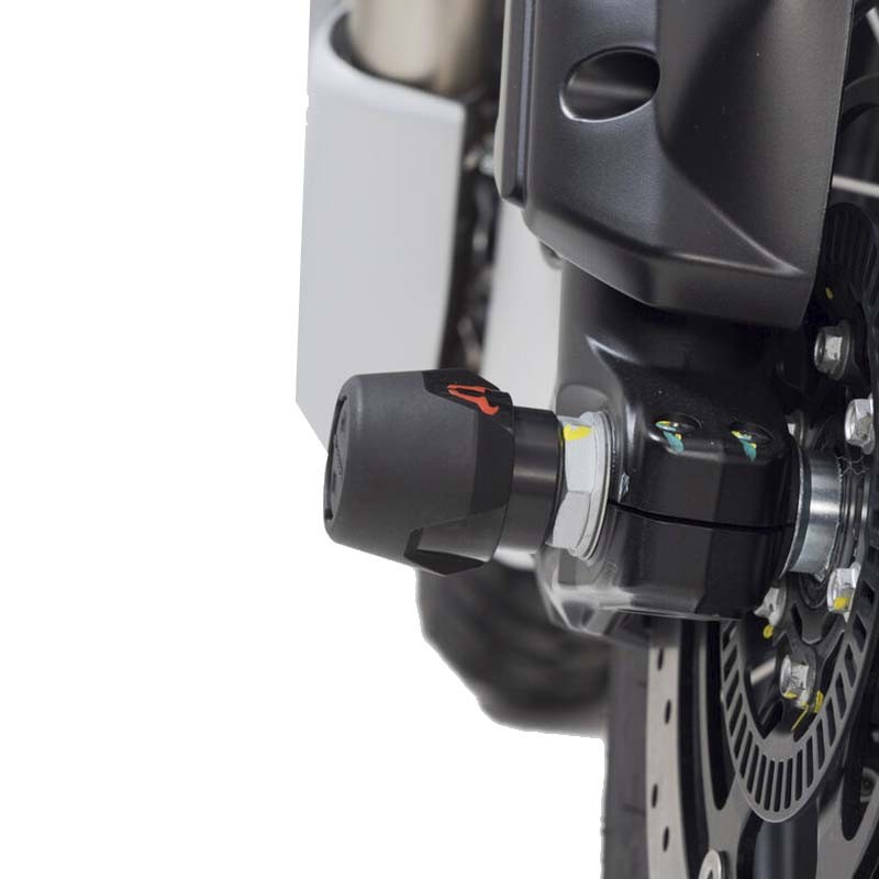 KIT DE TOPES DE CAIDA SW-MOTECH DE EJE DELANTERO PARA GUZZI STP.17.176.10200/B