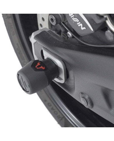 KIT DE TOPES DE CAIDA SW-MOTECH DE EJE TRASERO PARA TRIUMPH STP.11.176.10700/B