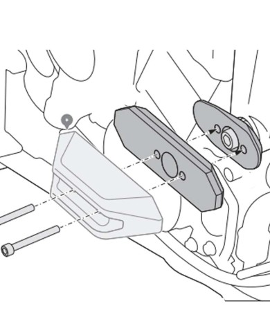 KIT DE TOPES ANTICAIDA YAMAHA STP.06.590.11400/B