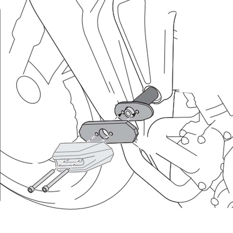 KIT DE TOPES ANTICAIDA YAMAHA STP.06.590.11200/B