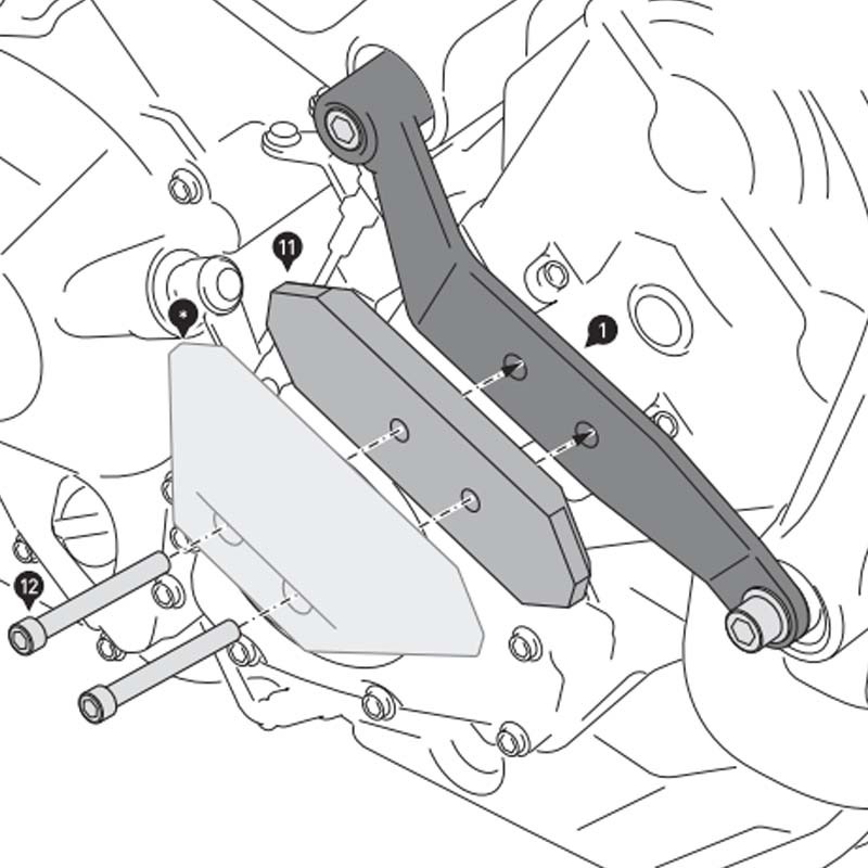 KIT DE TOPES ANTICAIDA YAMAHA STP.06.590.10900/B