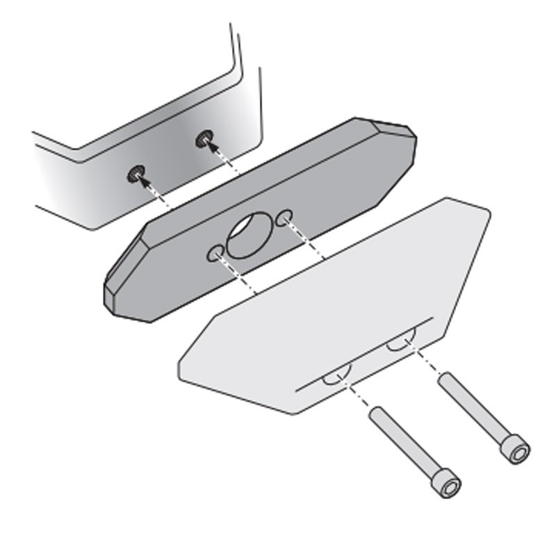 KIT DE TOPES ANTICAIDA SW-MOTECH KAWASAKI STP.08.590.11601/B