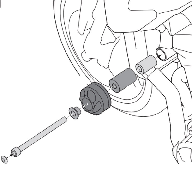 KIT DE TOPES ANTICAIDA SW-MOTECH KAWASAKI STP.08.868.10000/B
