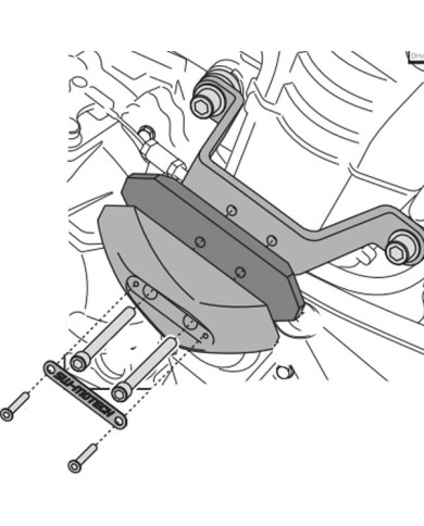KIT DE TOPES ANTICAIDA SW-MOTECH KAWASAKI STP.08.590.10500/B