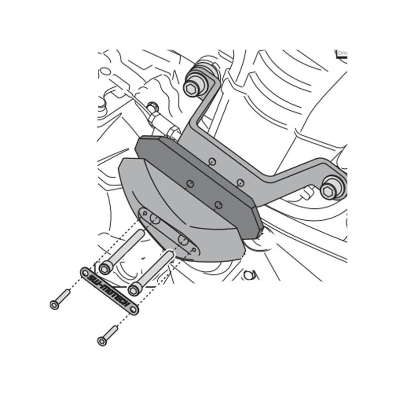 KIT DE TOPES ANTICAIDA SW-MOTECH KAWASAKI STP.08.590.10500/B