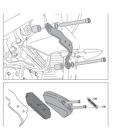 KIT DE TOPES ANTICAIDA SW-MOTECH TRIUMPH STP.11.590.10300/B