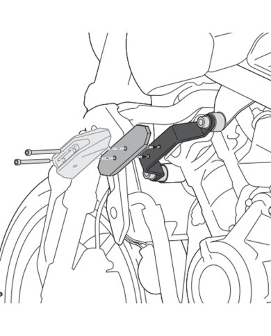 KIT DE TOPES ANTICAIDA SW-MOTECH TRIUMPH STP.11.590.10501/B
