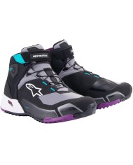 ZAPATILLAS ALPINESTARS CR-X DRYSTAR WOMAN BlACK/BLUE/PURPLE