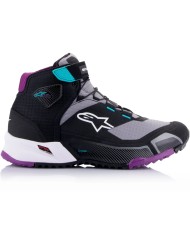ZAPATILLAS ALPINESTARS CR-X DRYSTAR WOMAN BlACK/BLUE/PURPLE