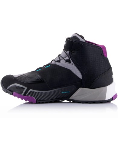 ZAPATILLAS ALPINESTARS CR-X DRYSTAR WOMAN BlACK/BLUE/PURPLE