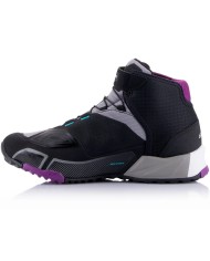 ZAPATILLAS ALPINESTARS CR-X DRYSTAR WOMAN BlACK/BLUE/PURPLE