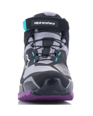 ZAPATILLAS ALPINESTARS CR-X DRYSTAR WOMAN BlACK/BLUE/PURPLE