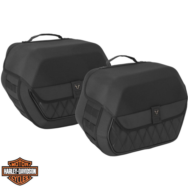 PACK SW-MOTECH DE ALFORJAS Y SEPARADORES LEGEND GEAR LH1 HARLEY DAVIDSON BC.HTA.18.682.21100