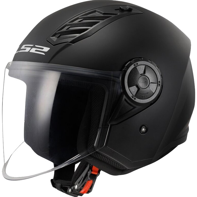 CASCO LS2 AIRFLOW II NEGRO MATE ECE-06