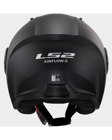 CASCO LS2 AIRFLOW II NEGRO MATE ECE-06