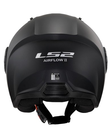CASCO LS2 AIRFLOW II NEGRO MATE ECE-06