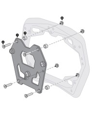 KIT DE ADAPTACION ALFORJAS LATERALES SW-MOTECH SLC A SOPORTES PRO KFT.00.152.36500
