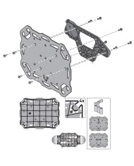 KIT DE FIJACION LATERAL SW-MOTECH UNIVERSAL DERECHO HTA.00.401.15200