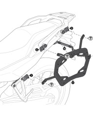 KIT DE FIJACION MALETAS LATERALES SW-MOTECH HONDA KFT.01.070.30000/B
