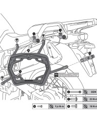 KIT DE FIJACION MALETAS LATERALES SW-MOTECH YAMAHA KFT.06.145.30000/B