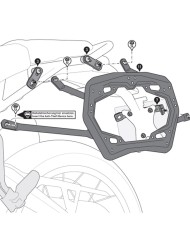 KIT DE FIJACION MALETAS LATERALES SW-MOTECH DUCATI KFT.22.995.30001/B