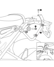 KIT DE FIJACION MALETAS LATERALES Y ALFORJAS SW-MOTECH SLC IZQUIERDO BMW HTA.07.512.10000