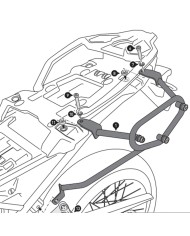 KIT DE FIJACION MALETAS LATERALES Y ALFORJAS SW-MOTECH SLC IZQUIERDO BMW HTA.07.897.10001
