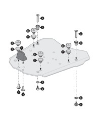 KIT ADAPTADOR SW-MOTECH PARA FIJACION POSTERIOR TOP CASE GIVI MONOKEY GPT.00.152.20401/B