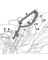 KIT DE FIJACION MALETAS LATERALES Y ALFORJAS SW-MOTECH SLC IZQUIERDO KAWASAKI HTA.08.993.10001