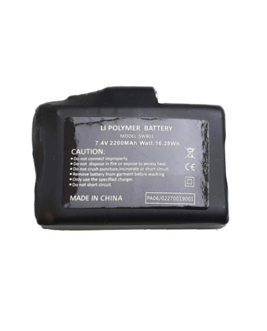 BATERIA GUANTES CALEFACTABLES FIVE HG