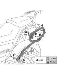 KIT DE FIJACION MALETAS LATERALES Y ALFORJAS SW-MOTECH SLC IZQUIERDO ROYAL ENFIELD HTA.41.789.10000