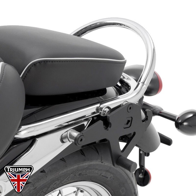 KIT DE FIJACION MALETAS LATERALES Y ALFORJAS SW-MOTECH SLH IZQUIERDO LH1 TRIUMPH HTA.11.682.10000