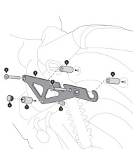 KIT DE FIJACION MALETAS LATERALES Y ALFORJAS SW-MOTECH SLH IZQUIERDO LH1 ROYAL ENFIELD HTA.41.069.18000