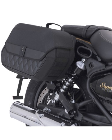 KIT DE FIJACION MALETAS LATERALES Y ALFORJAS SW-MOTECH SLH IZQUIERDO LH1 ROYAL ENFIELD HTA.41.069.18000