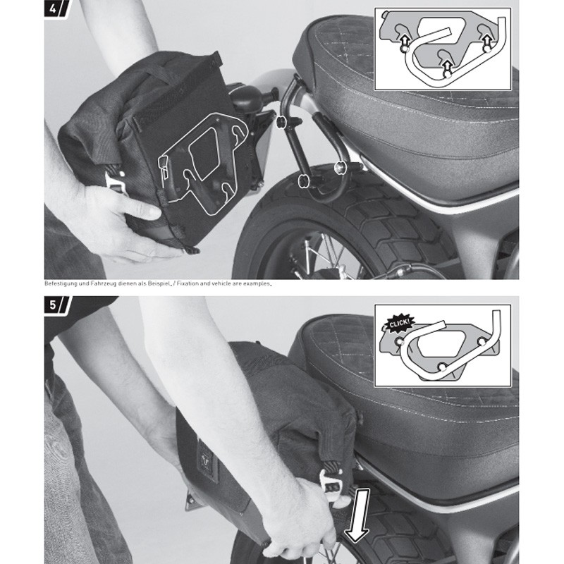 PACK SW-MOTECH DE ALFORJAS Y SOPORTES LEGEND GEAR LC2 BLACK EDITION BMW BC.HTA.07.945.20100