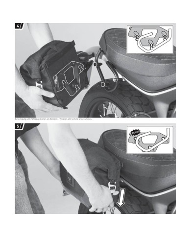 PACK SW-MOTECH DE ALFORJAS Y SOPORTES LEGEND GEAR LC2 BLACK EDITION SUZUKI BC.HTA.05.670.20100