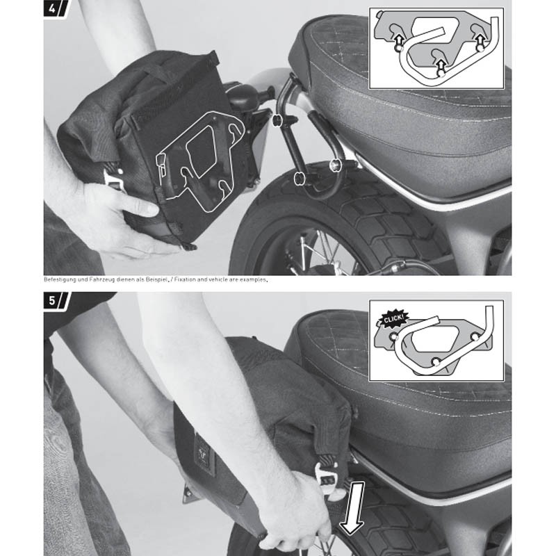 PACK SW-MOTECH DE ALFORJAS Y SOPORTES LEGEND GEAR LC2 BLACK EDITION SUZUKI BC.HTA.05.670.20100