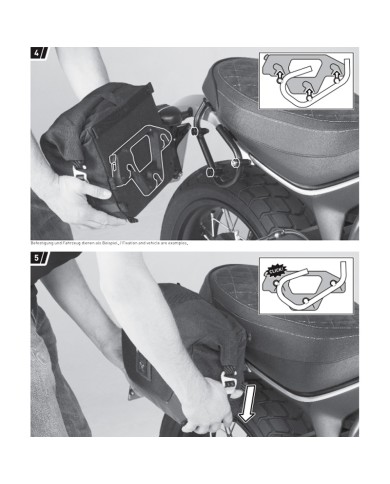 PACK SW-MOTECH DE ALFORJAS Y SOPORTES LEGEND GEAR LC2 BLACK EDITION DUCATI BC.HTA.00.403.20300