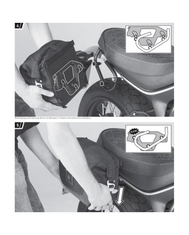 PACK SW-MOTECH DE ALFORJAS Y SOPORTES LEGEND GEAR LC2 BLACK EDITION KTM BC.HTA.04.882.20100