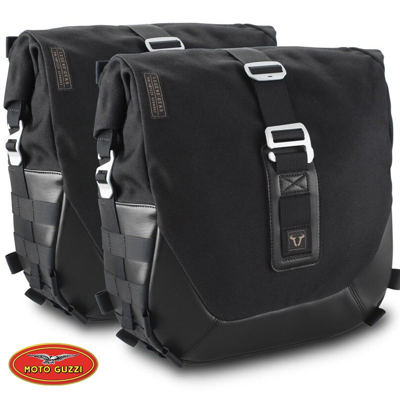 PACK SW-MOTECH DE ALFORJAS Y SOPORTES LEGEND GEAR LC2 BLACK EDITION GUZZI BC.HTA.17.797.20300