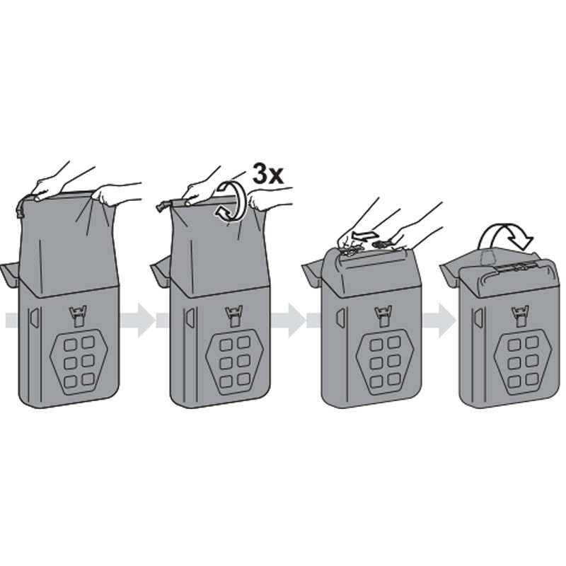 PACK SW-MOTECH DE ALFORJAS Y SOPORTES SYSBAG WP M/M ZERO BC.SYS.29.981.31000/B