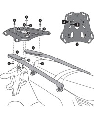 KIT DE FIJACIÓN POSTERIOR SW-MOTECH ADVENTURE-RACK YAMAHA GPT.06.799.19000/B