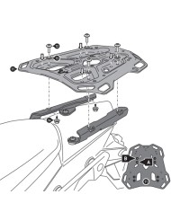 KIT DE FIJACIÓN POSTERIOR SW-MOTECH ADVENTURE-RACK KTM GPT.04.790.19002/B