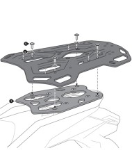 KIT DE FIJACIÓN POSTERIOR SW-MOTECH ADVENTURE-RACK VOGE GPT.02.059.19000/B