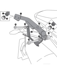 KIT DE FIJACIÓN POSTERIOR SW-MOTECH STREET-RACK KTM GPT.04.641.16000/B