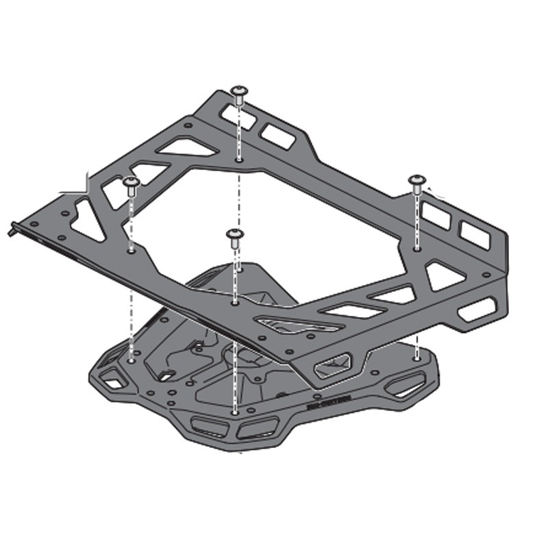 EXTENSION PARA PORTAEQUIPAJE SW-MOTECH STREET-RACK 45x30 CM GPT.00.152.54500/B