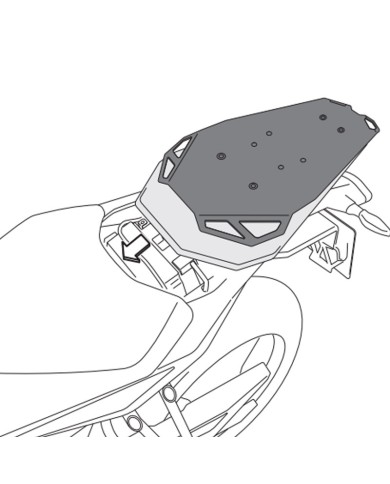 KIT DE FIJACION ASIENTO TRASERO SW-MOTECH KTM GPT.04.641.40000/B