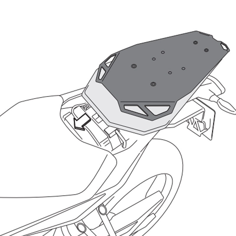 KIT DE FIJACION ASIENTO TRASERO SW-MOTECH KTM GPT.04.641.40000/B