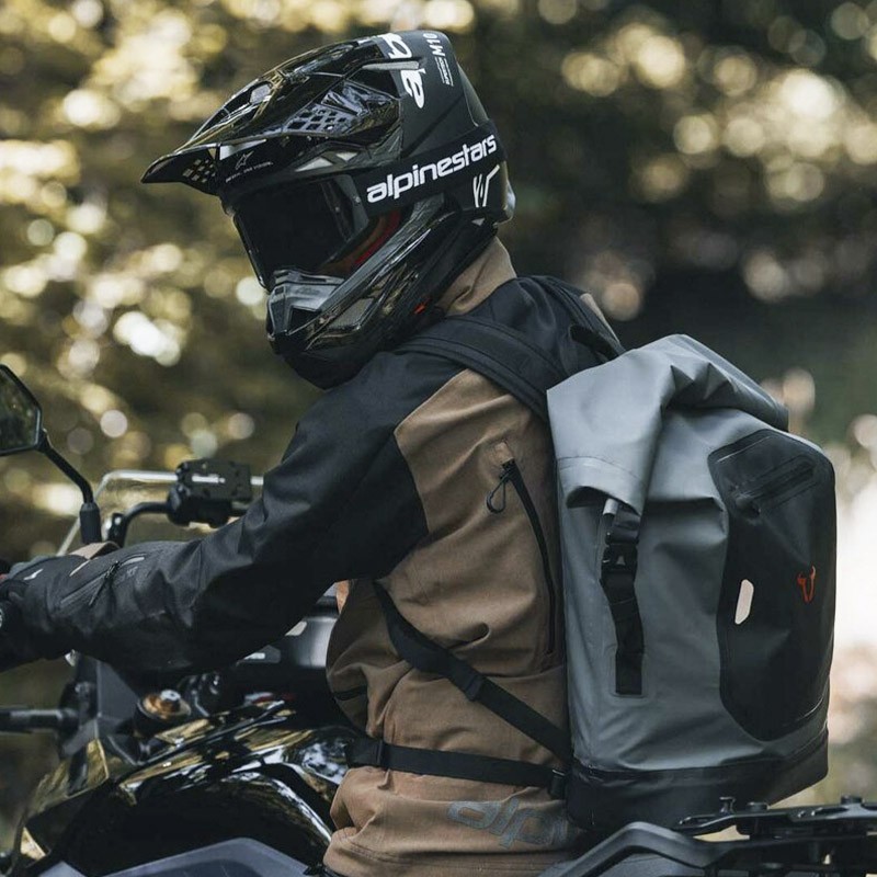 MOCHILA SW-MOTECH DRYBAG 300 GRIS/NEGRO BC.WPB.00.011.20000