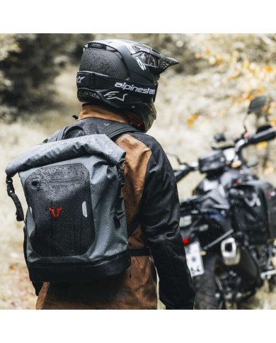 MOCHILA SW-MOTECH DRYBAG 300 GRIS/NEGRO BC.WPB.00.011.20000